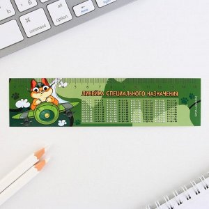 Блокнот-раскраска, трафарет, цветные мелки, линейка «23 февраля: Для будущего защитника»