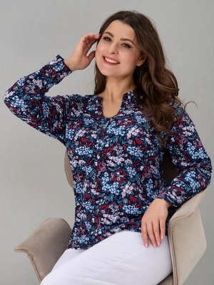 Блузка женская с длинным рукавом