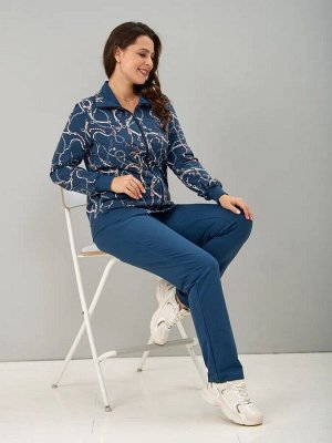 Костюм с брюками женский