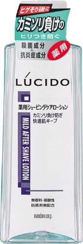 LUCIDO Mild After Shave Lotion - успокаивающий лосьон после бритья для чувствительной кожи