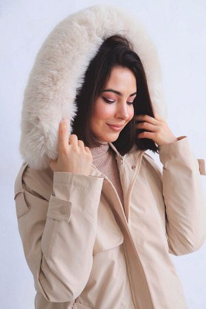 Парка + ДЛИНА: 96 (+-3) см.
+ СОСТАВ: ПЭ 100%; подклад: ПЭ 100%; утеплитель: 150 г/м - отстегивается
+ ПАРАМЕТРЫ МОДЕЛИ: 81/60/91, рост модели 165 см.
+ ОБРАЗЕЦ НА МОДЕЛИ: 42