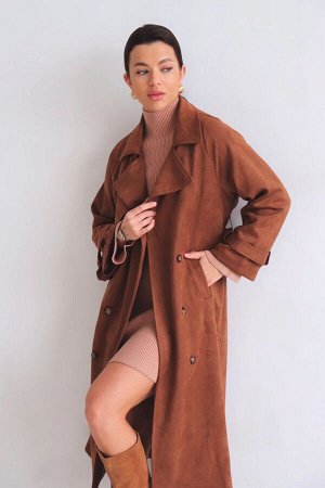 Тренч + ДЛИНА: 111 (+-3) см.
+ СОСТАВ: ПЭ 95%, спандекс 5%; подклад: ПЭ 100%
+ ПАРАМЕТРЫ МОДЕЛИ: 81/62/88, рост модели 172 см.
+ ОБРАЗЕЦ НА МОДЕЛИ: 42-44