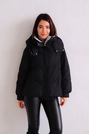 Куртка + ДЛИНА: 60 (+-3) см.
+ СОСТАВ: ПЭ 100%; подклад: ПЭ 100%; утеплитель: 150 г/м
+ ПАРАМЕТРЫ МОДЕЛИ: 81/60/91, рост модели 165 см.
+ ОБРАЗЕЦ НА МОДЕЛИ: 44-46