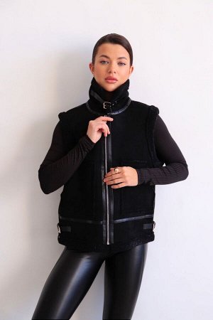 Жилет + ДЛИНА: 60 (+-3) см.
+ СОСТАВ: ПЭ 90%, спандекс 10%
+ ПАРАМЕТРЫ МОДЕЛИ: 81/62/88, рост модели 172 см.
+ ОБРАЗЕЦ НА МОДЕЛИ: 44-46