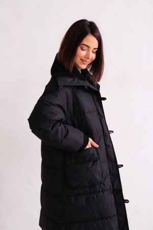 Пальто + ДЛИНА: 92 (+-3) см.
+ СОСТАВ: ПЭ 100%; подклад: ПЭ 100%; утеплитель: 150 г/м
+ ПАРАМЕТРЫ МОДЕЛИ: 81/60/91, рост модели 165 см.
+ ОБРАЗЕЦ НА МОДЕЛИ: 42-44