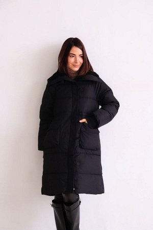 Пальто + ДЛИНА: 92 (+-3) см.
+ СОСТАВ: ПЭ 100%; подклад: ПЭ 100%; утеплитель: 150 г/м
+ ПАРАМЕТРЫ МОДЕЛИ: 81/60/91, рост модели 165 см.
+ ОБРАЗЕЦ НА МОДЕЛИ: 42-44