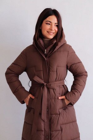 Пальто + ДЛИНА: 101 (+-3) см.
+ СОСТАВ: ПЭ 100%; подклад: ПЭ 100%; утеплитель: 150 г/м
+ ПАРАМЕТРЫ МОДЕЛИ: 81/60/91, рост модели 165 см.
+ ОБРАЗЕЦ НА МОДЕЛИ: 42