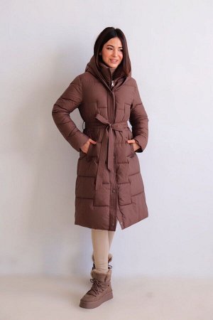 Пальто + ДЛИНА: 101 (+-3) см.
+ СОСТАВ: ПЭ 100%; подклад: ПЭ 100%; утеплитель: 150 г/м
+ ПАРАМЕТРЫ МОДЕЛИ: 81/60/91, рост модели 165 см.
+ ОБРАЗЕЦ НА МОДЕЛИ: 42