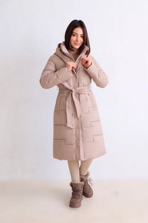 Пальто + ДЛИНА: 101 (+-3) см.
+ СОСТАВ: ПЭ 100%; подклад: ПЭ 100%; утеплитель: 150 г/м
+ ПАРАМЕТРЫ МОДЕЛИ: 81/60/91, рост модели 165 см.
+ ОБРАЗЕЦ НА МОДЕЛИ: 42