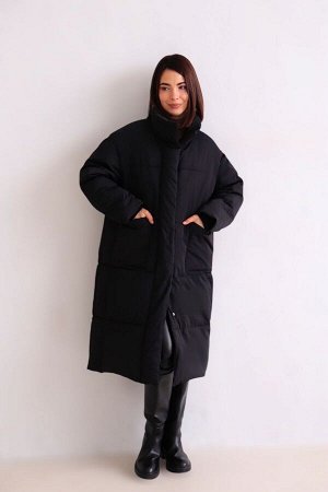 Пальто + ДЛИНА: 105 (+-3) см.
+ СОСТАВ: ПЭ 100%; подклад: ПЭ 100%; утеплитель: 150 г/м
+ ПАРАМЕТРЫ МОДЕЛИ: 81/60/91, рост модели 165 см.
+ ОБРАЗЕЦ НА МОДЕЛИ: 42-44