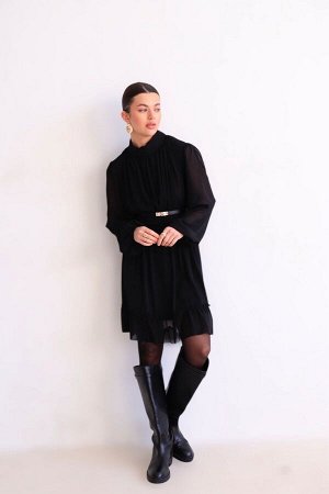 Платье чёрное