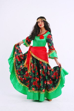 Карнавальный костюм 5000 к-19 Цыганка Роза размер 164-88