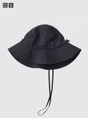 UNIQLO U - панамка с регулировкой и защитой от UV-лучей - 09 BLACK
