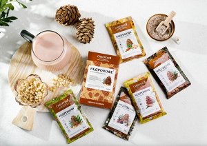 Кедрокофе Коллекция вкусов (5 шт) 125 г коробка Сибереко