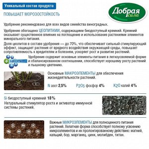 Сухое удобрение Розы-Пионы, Добрая сила пакет 0,9 кг