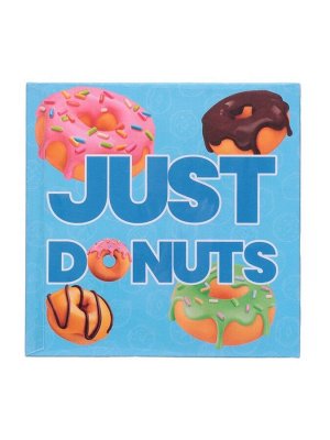 Набор бомбочек для ванн "Just donats" 4 шт по 60 г