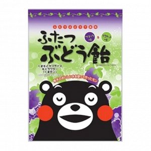Карамель Кумамон со вкусом винограда Ohkura, 90 гр. 1/20