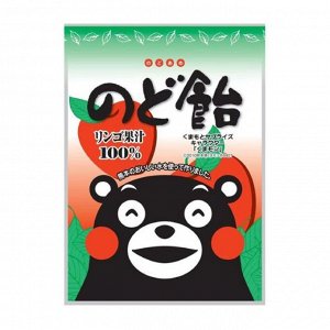 Карамель Кумамон со вкусом яблока Ohkura, 90 гр. 1/20