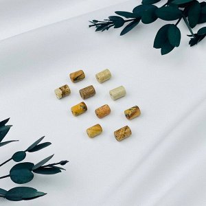 Бусины для украшений из песочной Яшмы (10 шт)