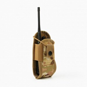Подсумок тактический для рации Baofeng, 6.5?5?15 см, на пояс и бронежилет, MOLLE, мультикам