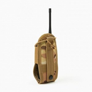 Подсумок тактический для рации Baofeng, 6.5?5?15 см, на пояс и бронежилет, MOLLE, мультикам