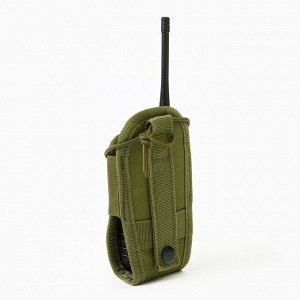 Подсумок тактический под рацию Baofeng, 6.5?5?15 см, на пояс и бронежилет, MOLLE, олива