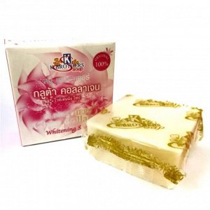НОВИНКА! Отбеливающее мыло с коллагеном K.Brothers Gluta Collagen Soap (60.00 г)