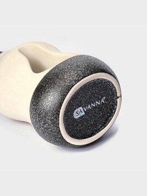 Набор для ванной SAVANNA «Изгиб», 3 предмета, дозатор для мыла, стакан, мыльница