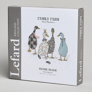 Семейное Блюдо "FAMILY FARM" 29x23,5x3,5 см - Идеально для Уютных Ужинов, 1 шт.