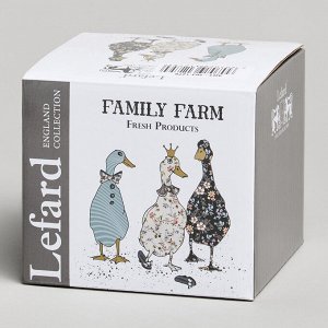 Сахарница FAMILY FARM, 200 мл, 10x9.5 см, 1 шт.