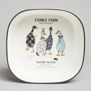 Форма для запекания на металлической подставке "Family Farm", 26,5x21x12,5 см, 1 шт.