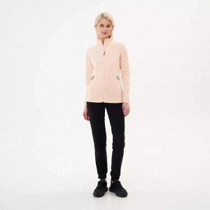 Кофта флисовая для походов женская розовая Deway 300