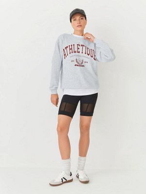 Свитшот ATHL?TIQUE свободного силуэта