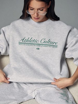 Утепленный свитшот оверсайз Athletic culture