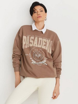 Свитшот PASADENA свободного силуэта