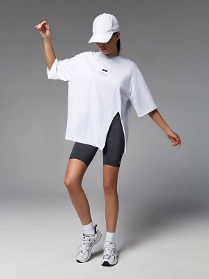 Eazy-way Футболка прямого силуэта ACTIVE SPORT create yourself с разрезом