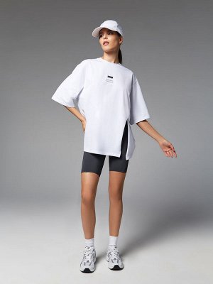 Eazy-way Футболка прямого силуэта ACTIVE SPORT create yourself с разрезом
