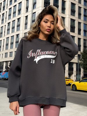 Утепленный свитшот INFLUENCER
