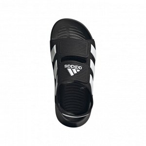 Adidas Altaswim 2.0 Sandal Kids - Быстро сохнущие летние прогулочные сандалии на липучке для детей 2-6 лет, черные