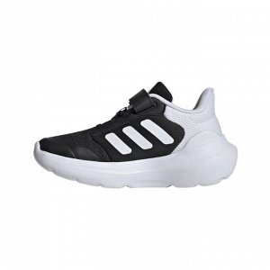 Adidas Tensaur Run 2.0 Kids - Легкие кроссовки с липучкой для детей 2-6 лет с отличной вентиляцией и аммортизацией, черно-белые