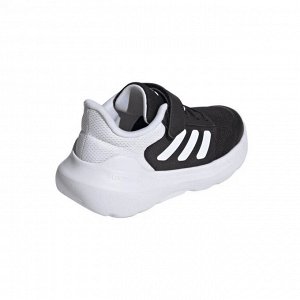Adidas Tensaur Run 2.0 Kids - Легкие кроссовки с липучкой для детей 2-6 лет с отличной вентиляцией и аммортизацией, черно-белые