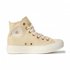 CONVERSE ALL STAR LIGHT PLTS PG Z HI – Стильные высокие кроссовки с золотыми акцентами