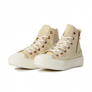 CONVERSE ALL STAR LIGHT PLTS PG Z HI – Стильные высокие кроссовки с золотыми акцентами
