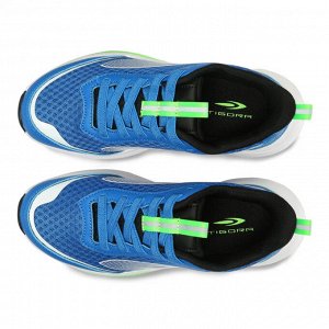 TIGORA Running Shoes BLYG - Беговые кроссовки для детей, синий с зеленым, размер 23.5 см