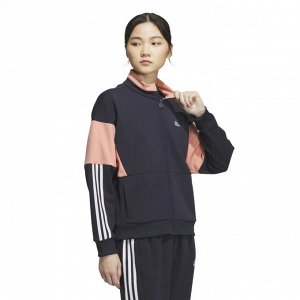 Adidas Team loose fit double knit track top - трикотажная мастерка свободного кроя - NAVY