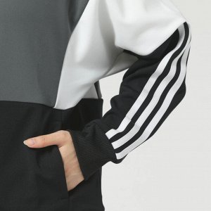 Adidas Team loose fit double knit track top - трикотажная мастерка свободного кроя - BLACK
