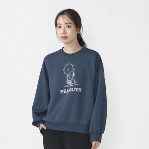 Peanuts Tex Sweat Crew - свитшот с рисунком - NAVY
