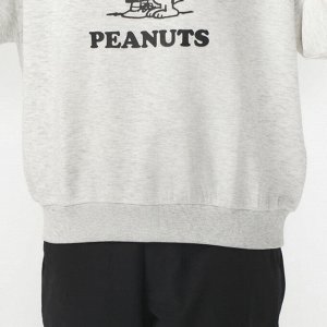 Peanuts Tex Sweat Crew - свитшот с рисунком - NAVY