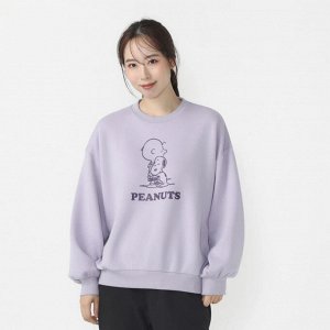Peanuts Tex Sweat Crew - свитшот с рисунком - Purple