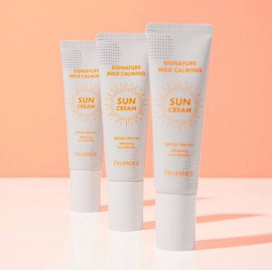 Успокаивающий солнцезащитный крем Signature Mild Calming Sun Cream Spf50+ Pa++++